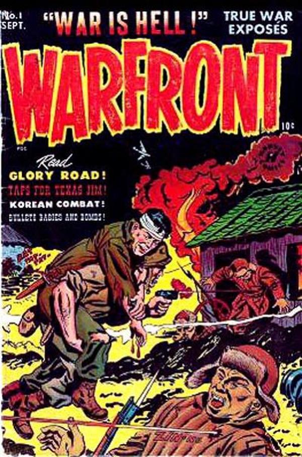 Warfront #1 cover