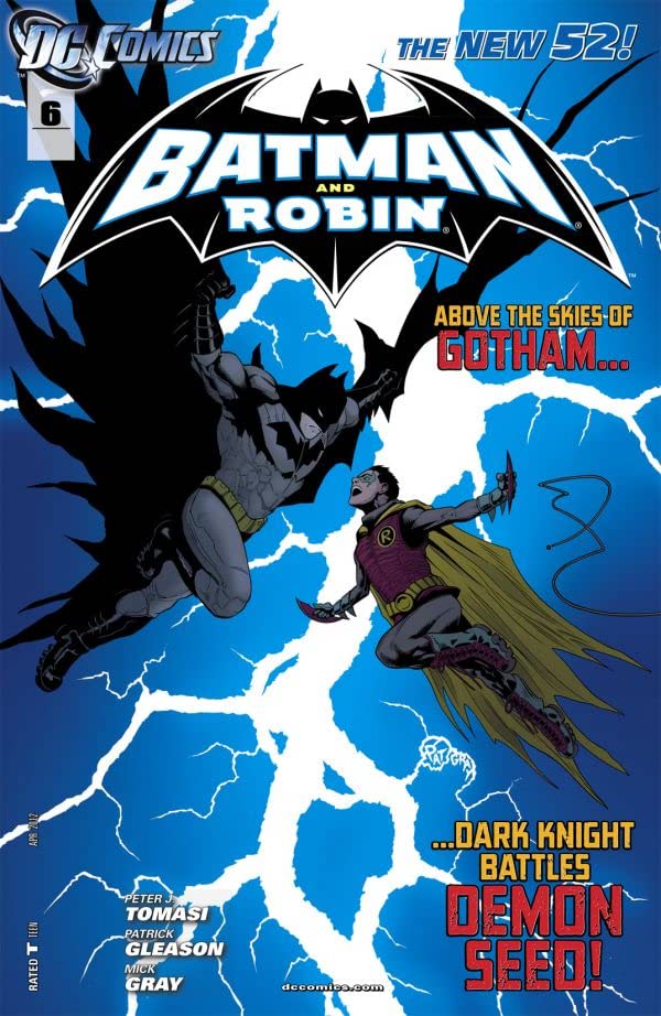 Batman and Robin #6 cover