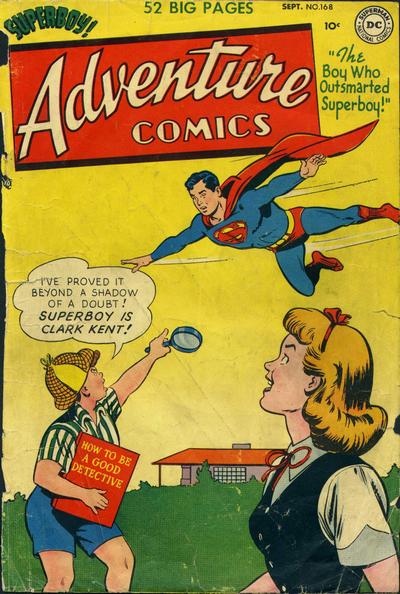 Adventure Comics #168 cover