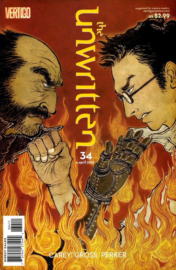The Unwritten #34 cover