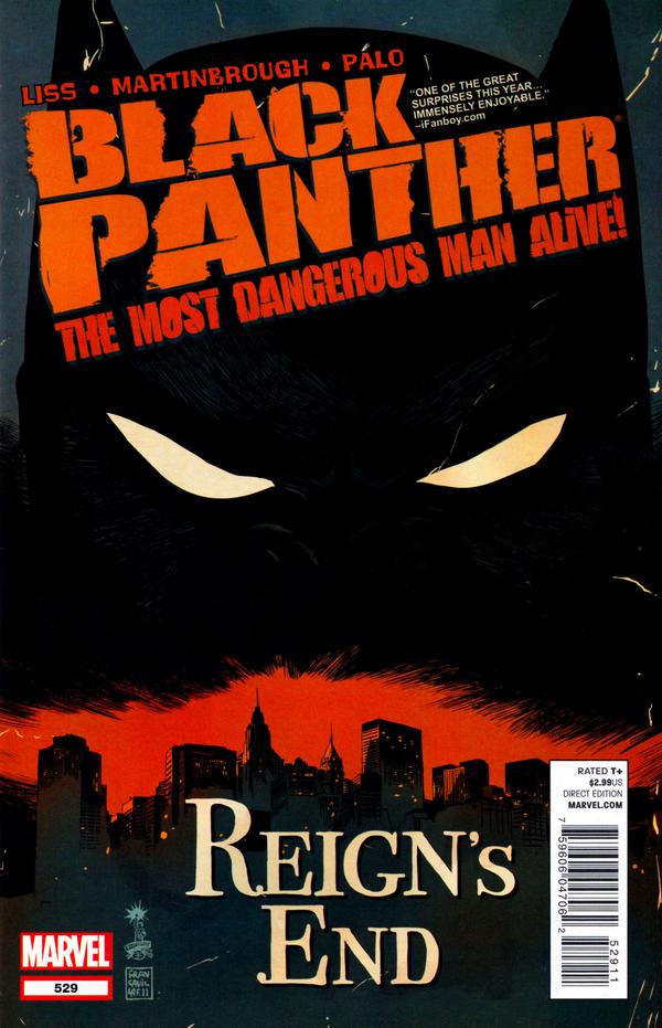 Black Panther: The Most Dangerous Man Alive #529 cover
