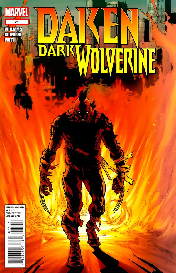 Daken: Dark Wolverine #21 cover