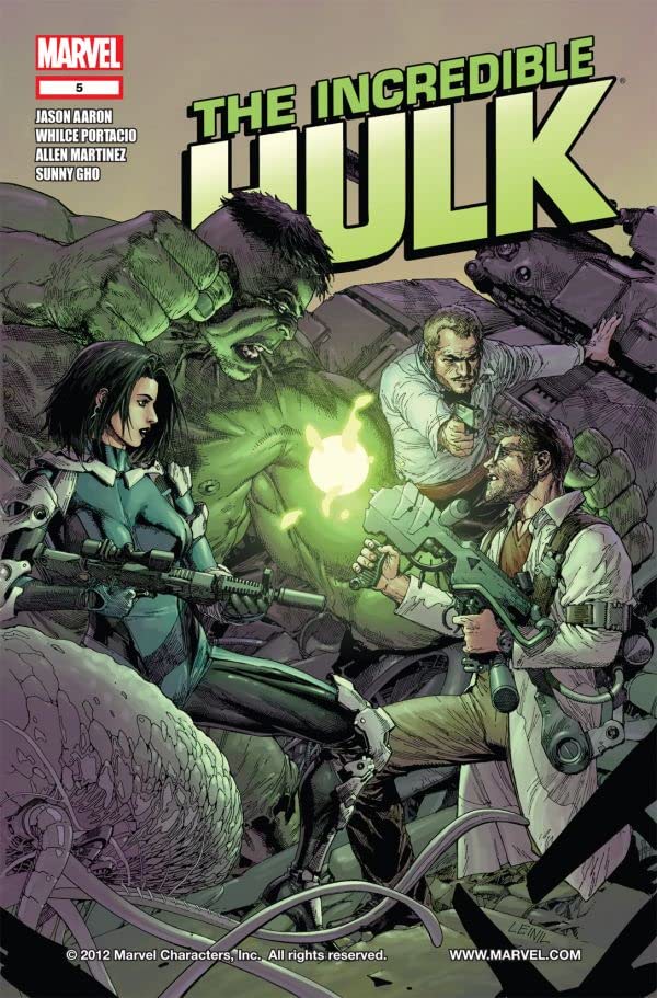 Incredible Hulk #5 cover