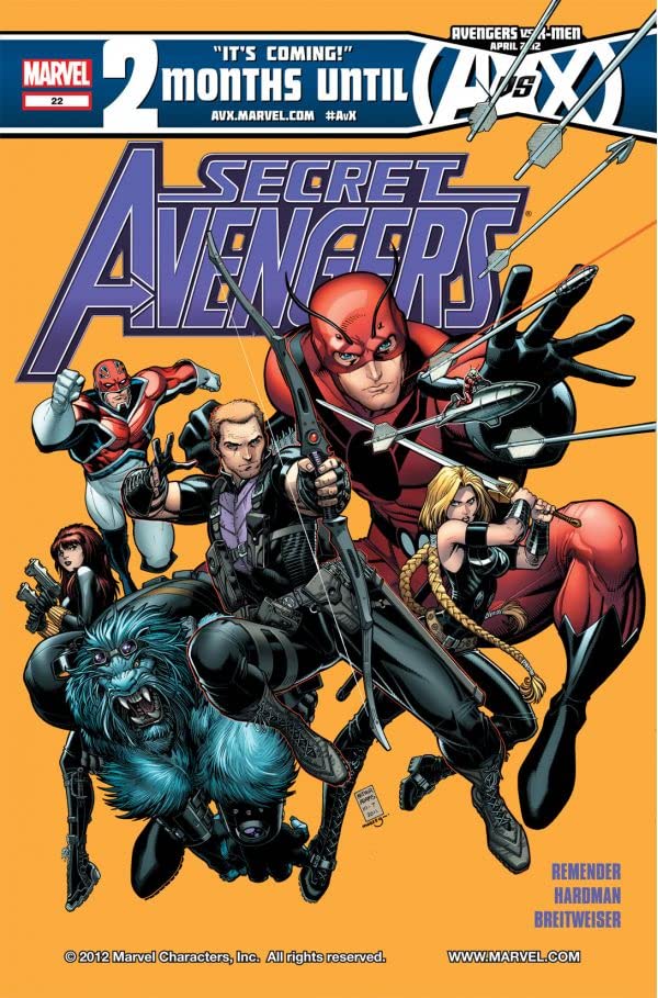 Secret Avengers #22 cover