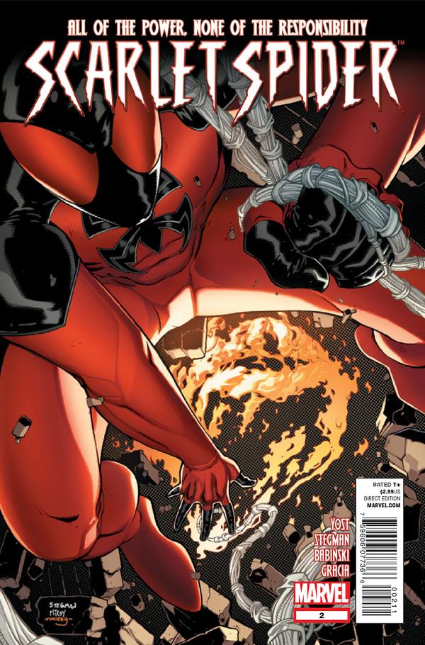 Scarlet Spider #2 cover