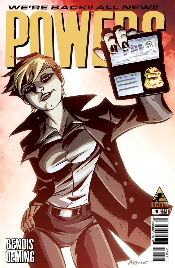 Powers #8 cover