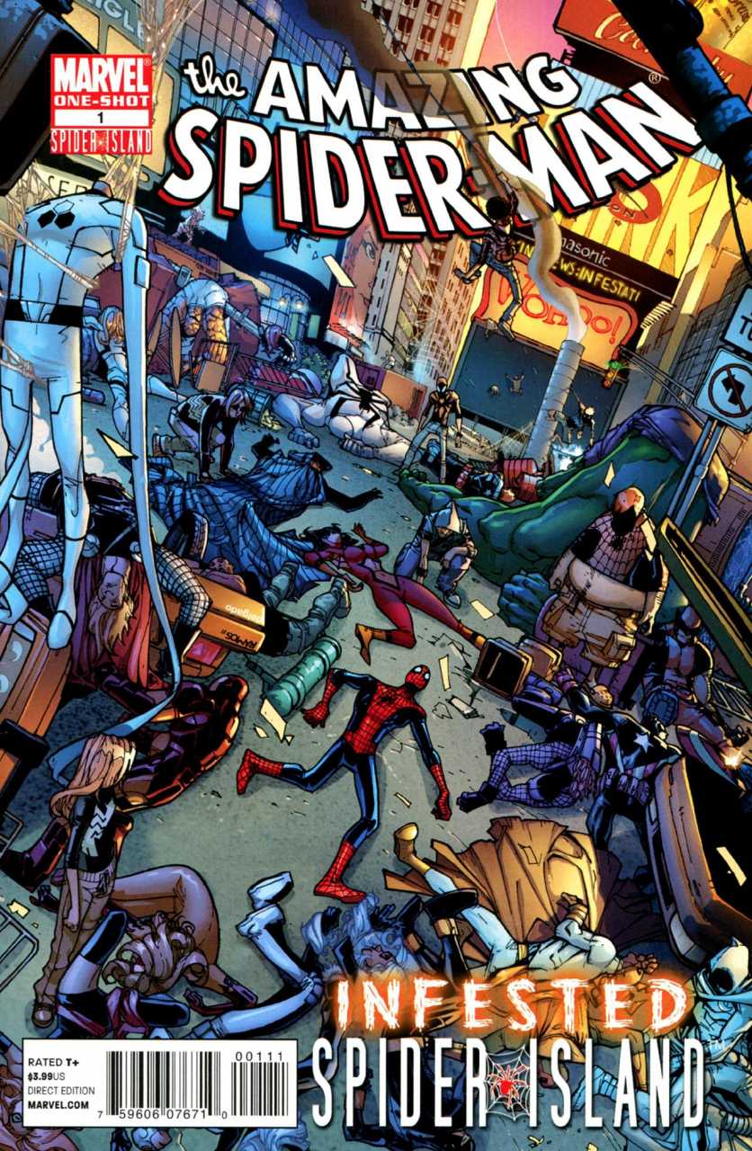 Amazing Spider-Man: Infested #1 cover