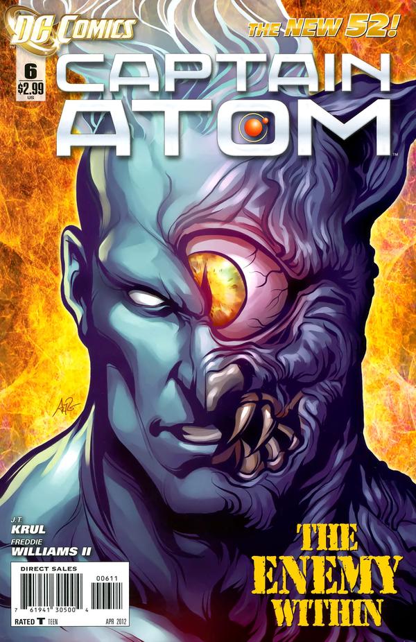 Captain Atom #6 cover