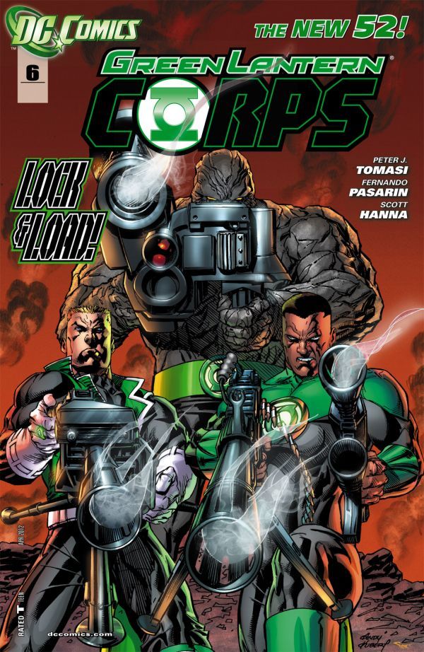 Green Lantern Corps #6 cover