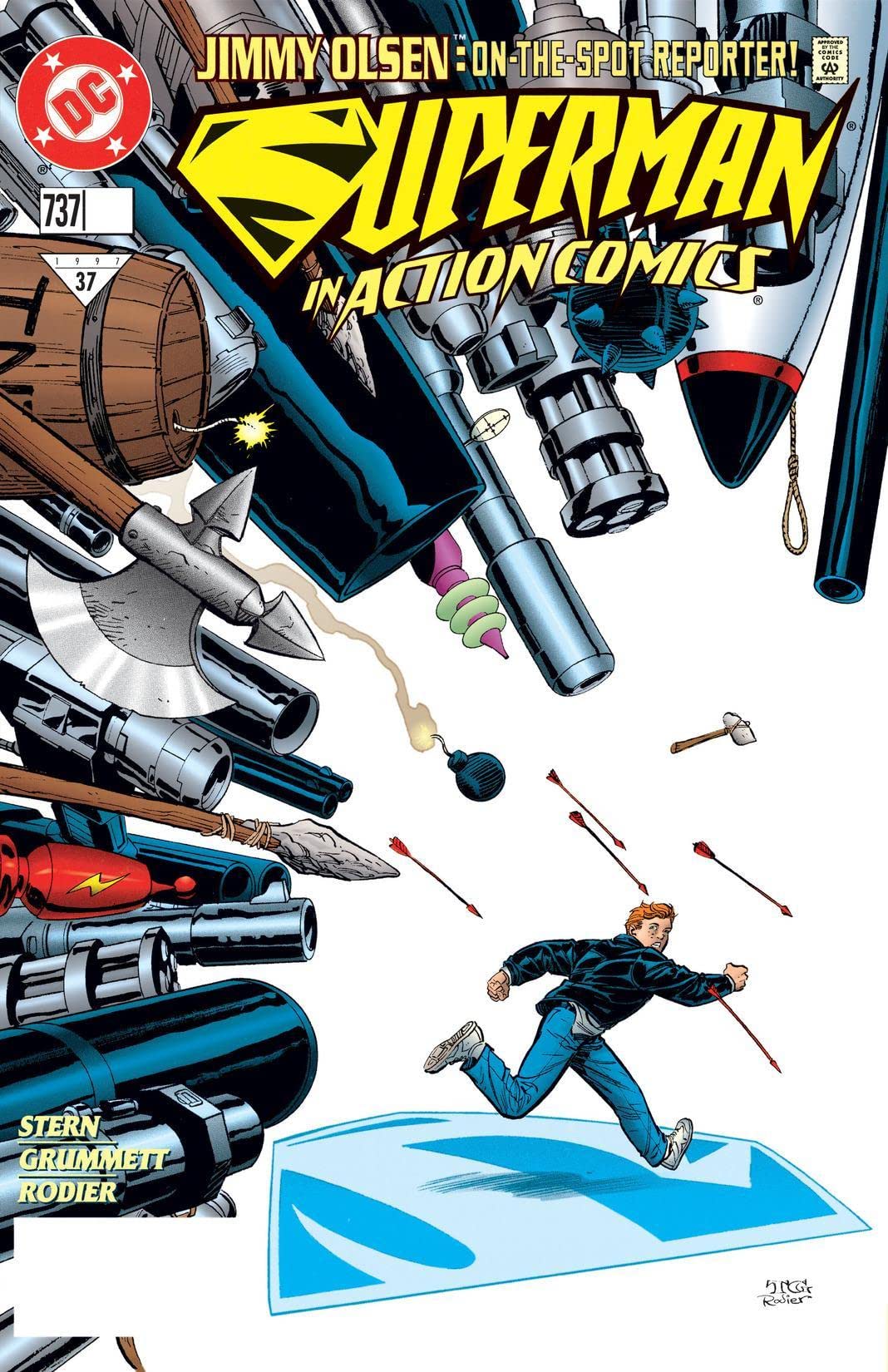 Action Comics #737 cover