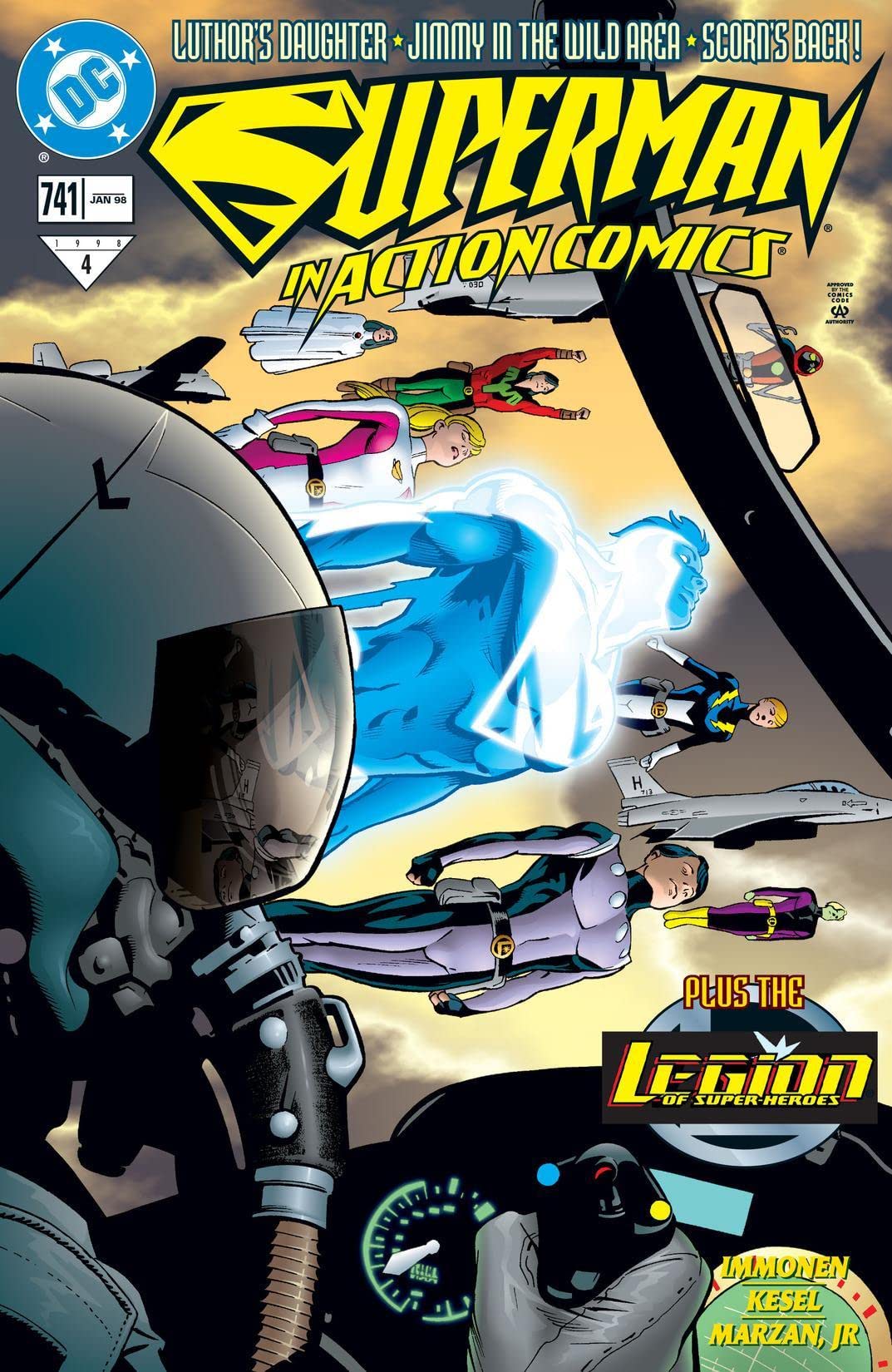 Action Comics #741 cover