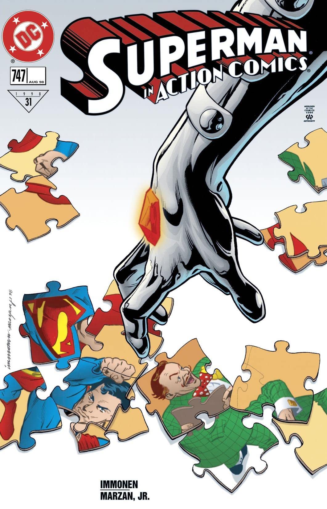 Action Comics #747 cover