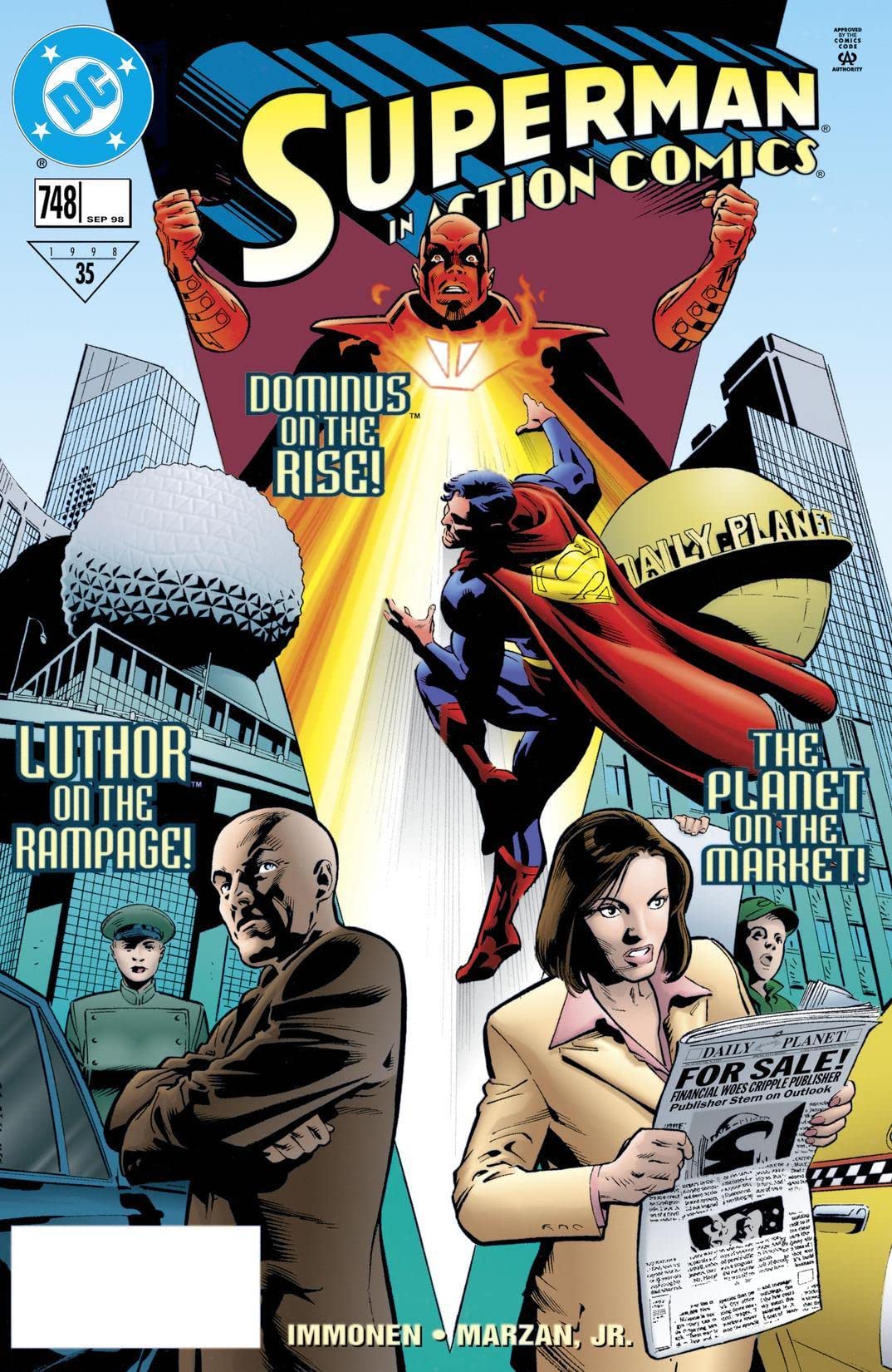 Action Comics #748 cover