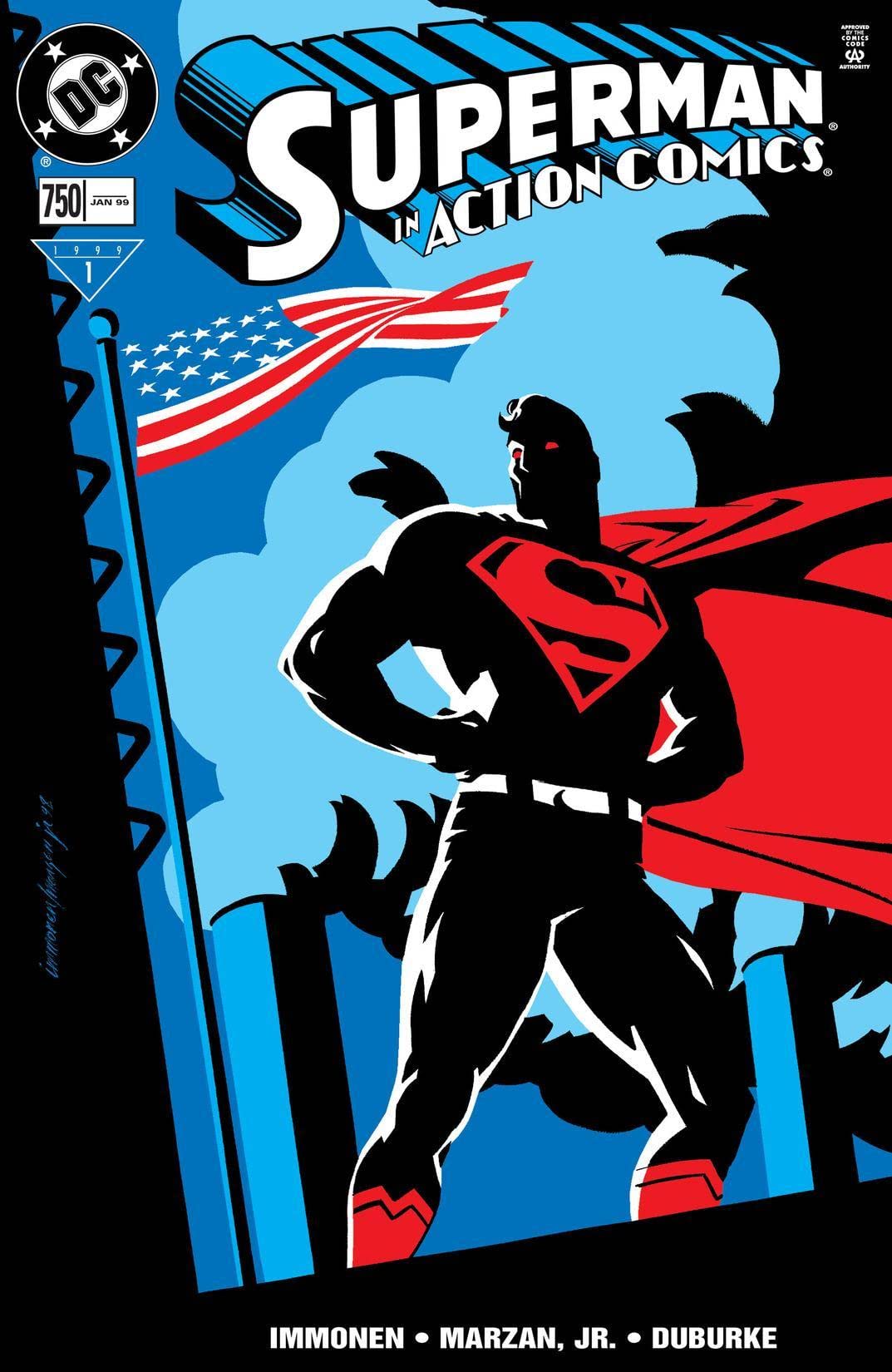 Action Comics #750 cover