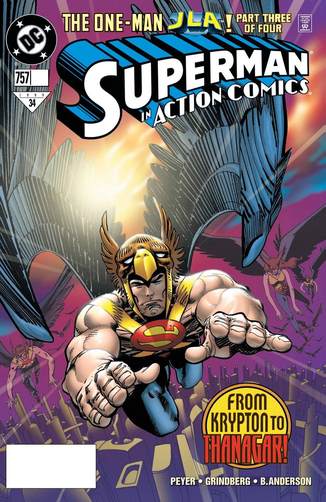 Action Comics #757 cover