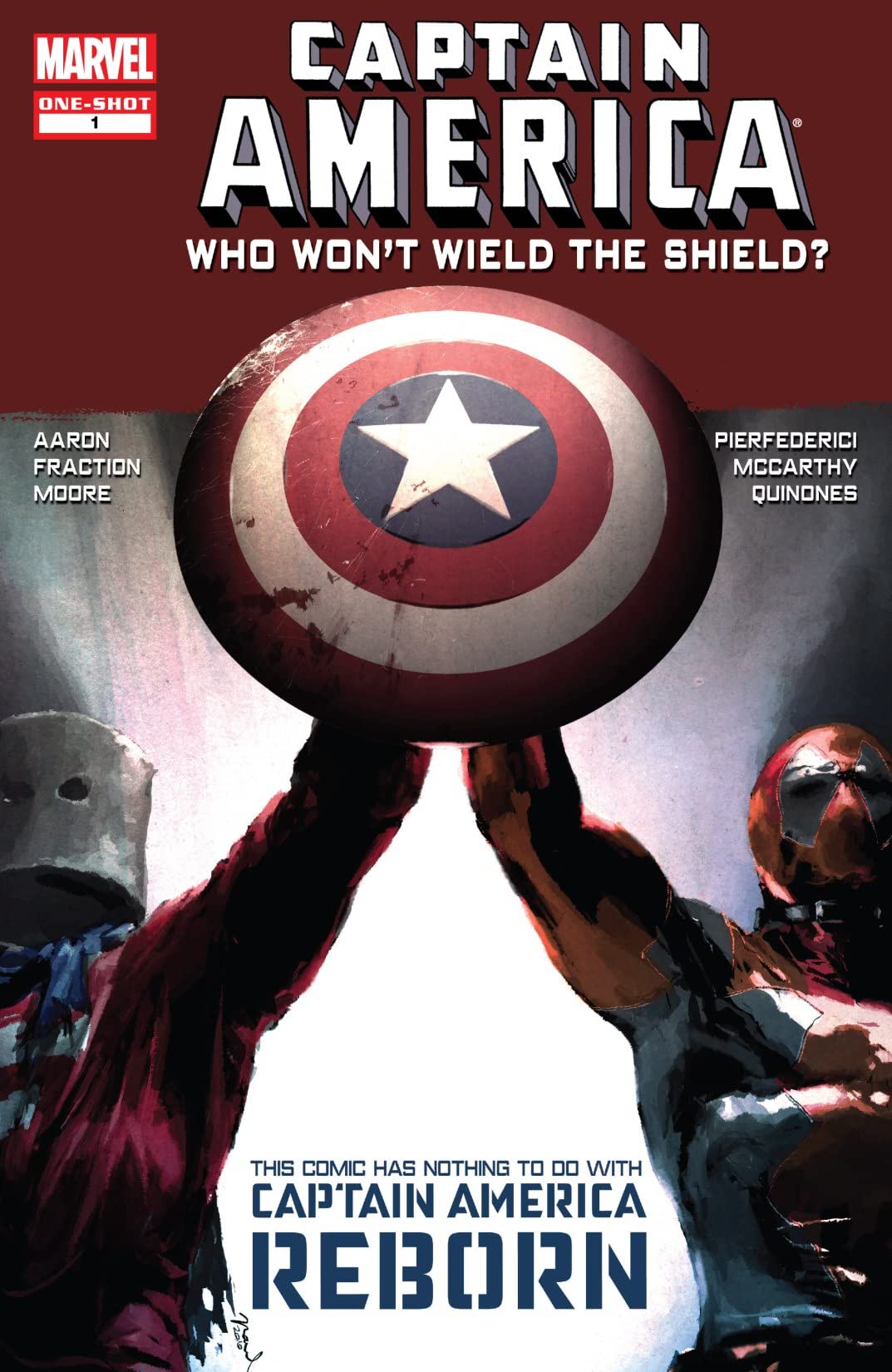 Captain America: Who Won't Wield the Shield? #1 cover