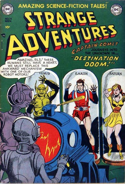 Strange Adventures #14 cover