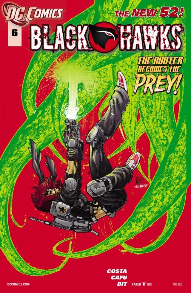 Blackhawks #6 cover