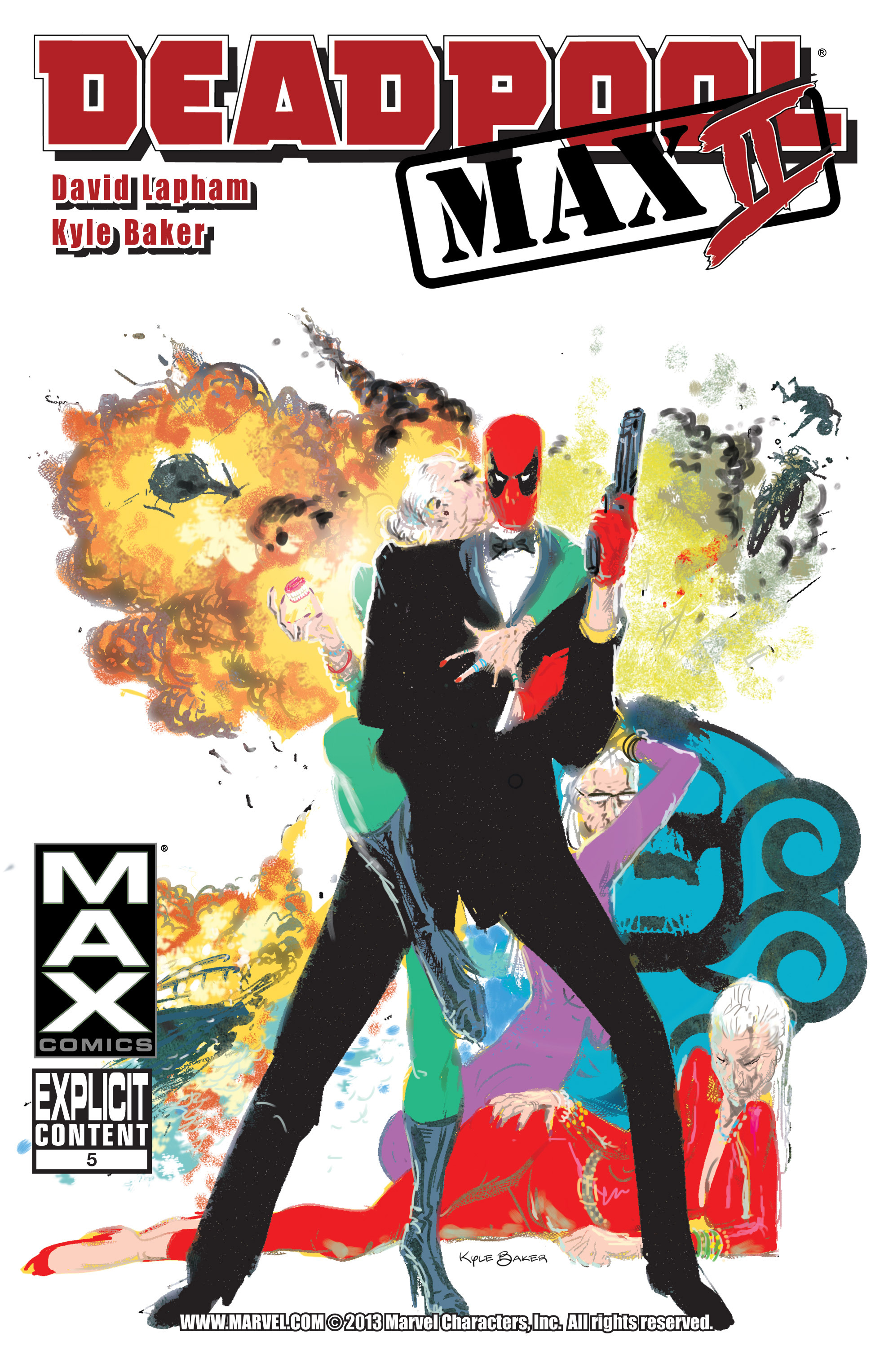 Deadpool Max 2 #5 cover