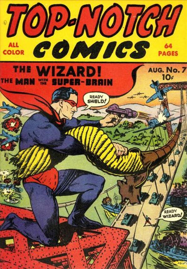 Top Notch Comics #7 cover