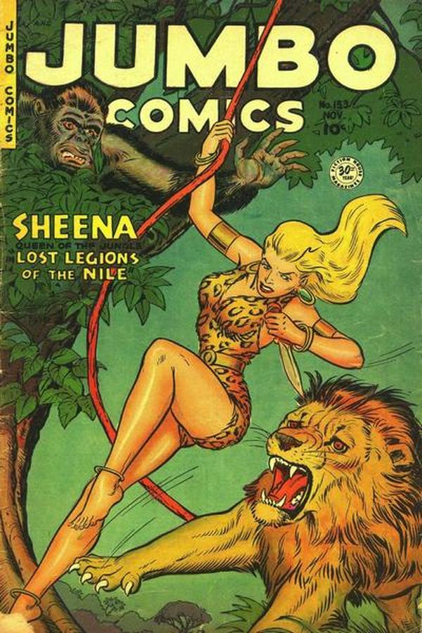 Jumbo Comics #153 cover