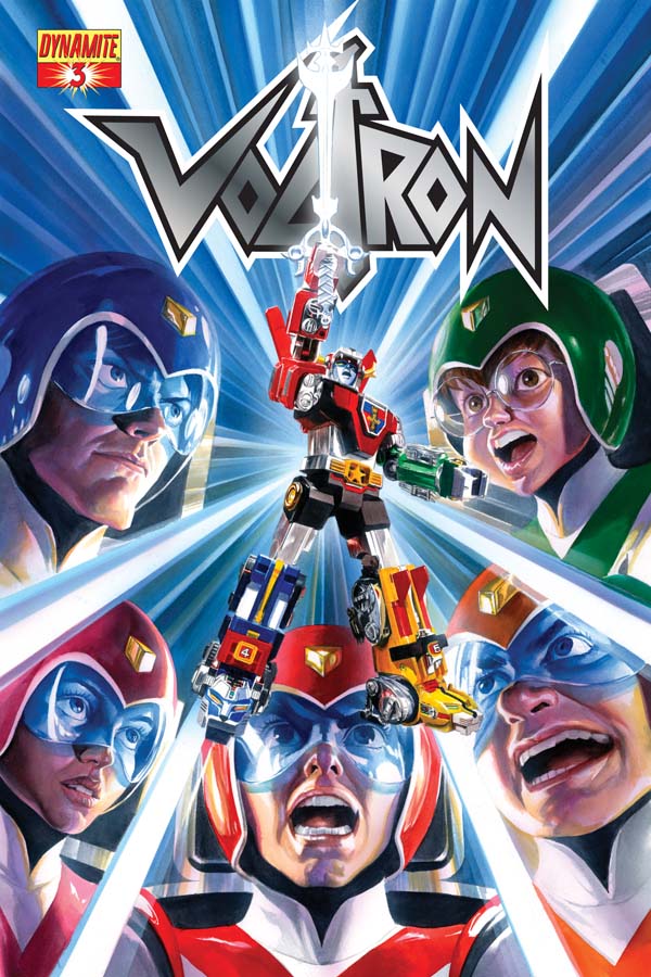 Voltron #3 cover