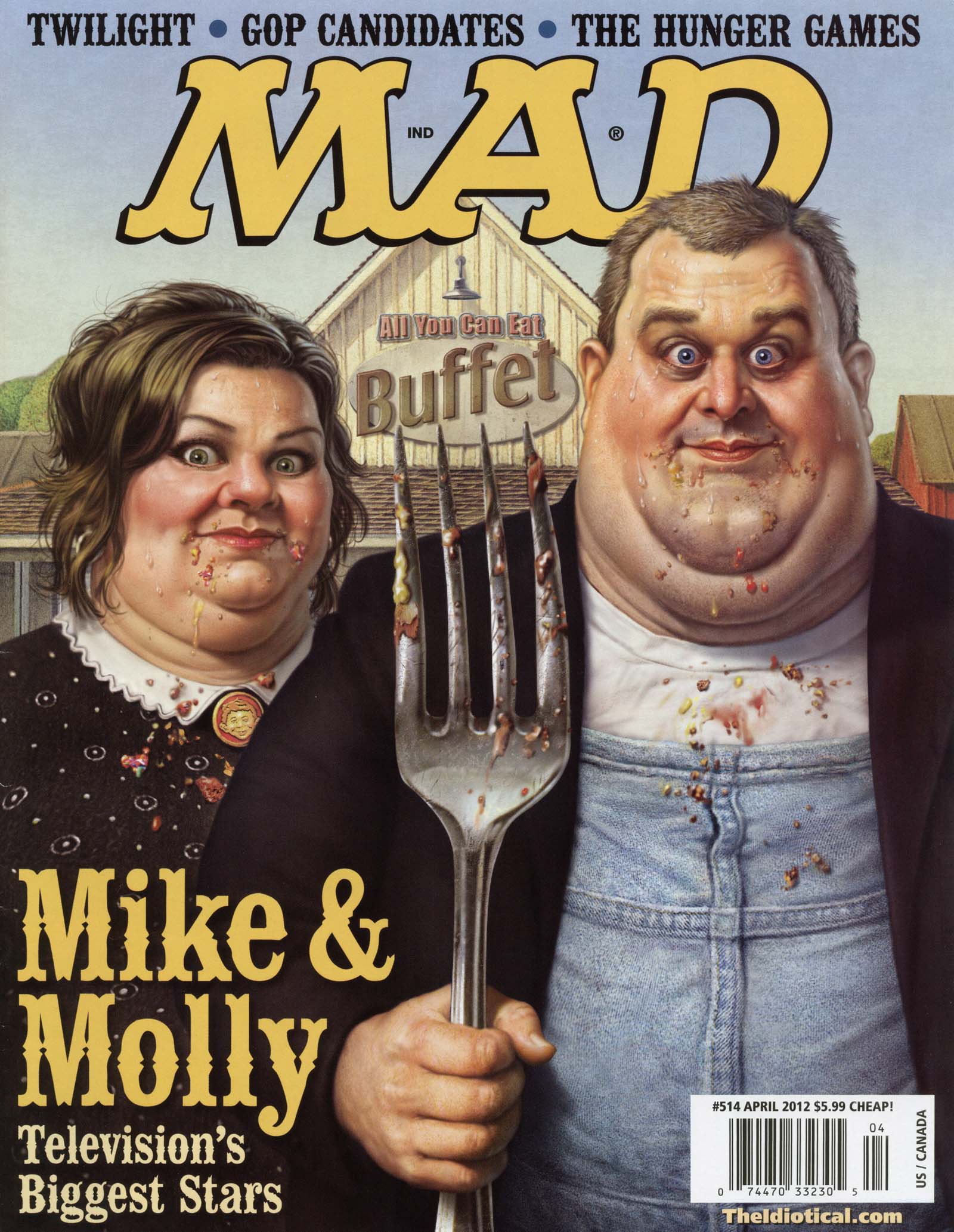 Mad #514 cover