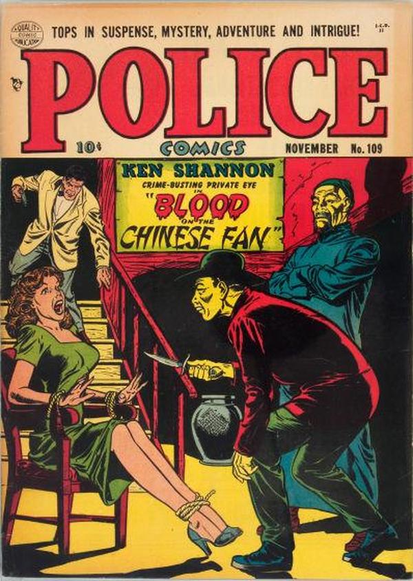 Police Comics #109 cover
