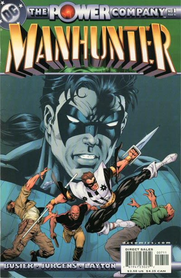 The Power Company: Manhunter #1 cover