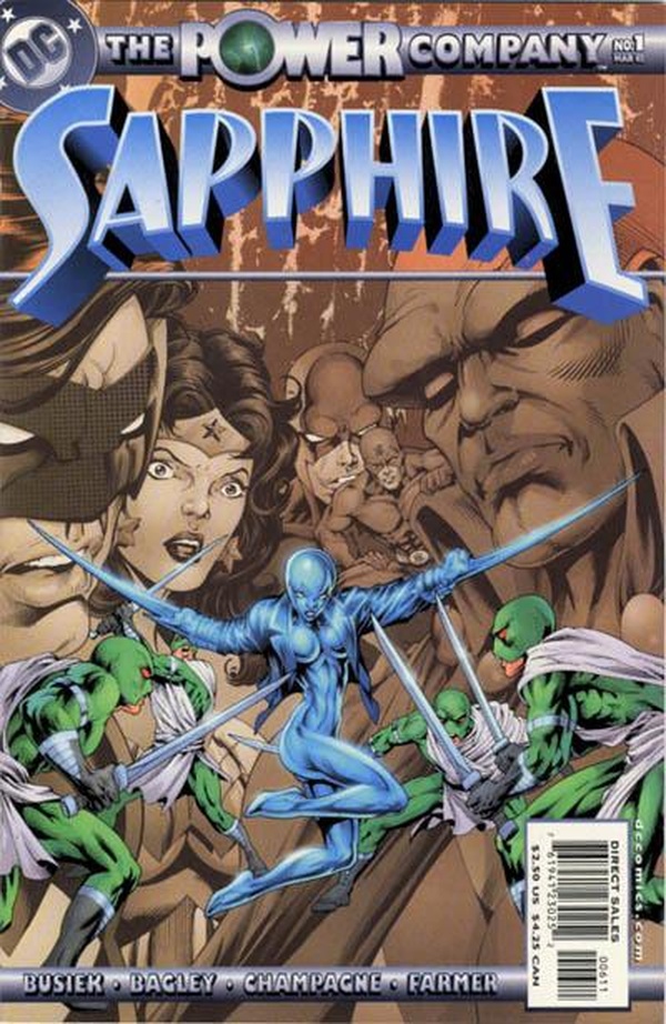 The Power Company: Sapphire #1 cover