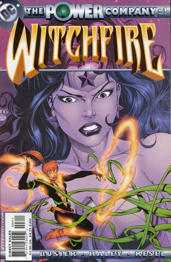 The Power Company: Witchfire #1 cover
