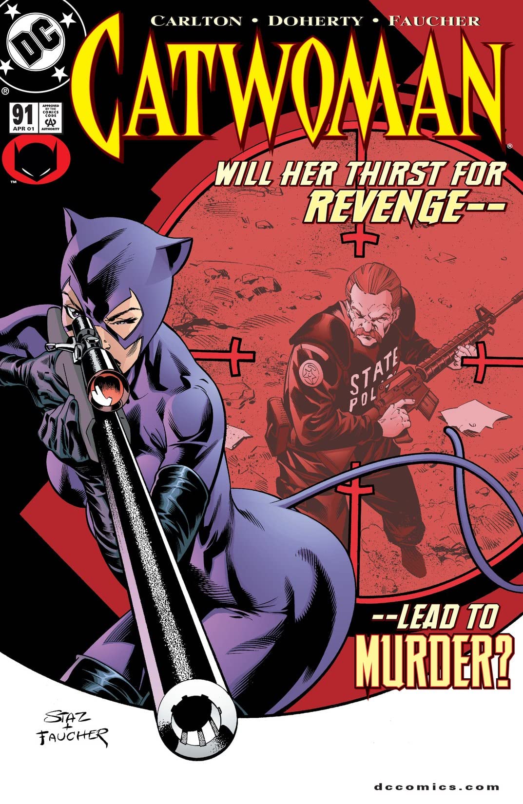 Catwoman #91 cover