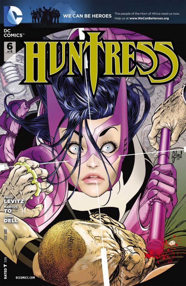 Huntress #6 cover