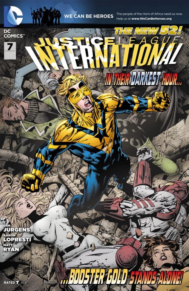 Justice League International #7 cover