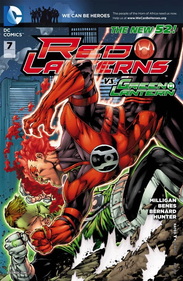 Red Lanterns #7 cover