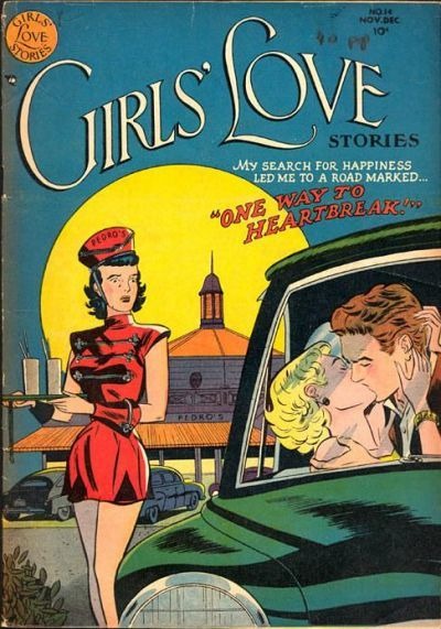 Girls' Love Stories #14 cover