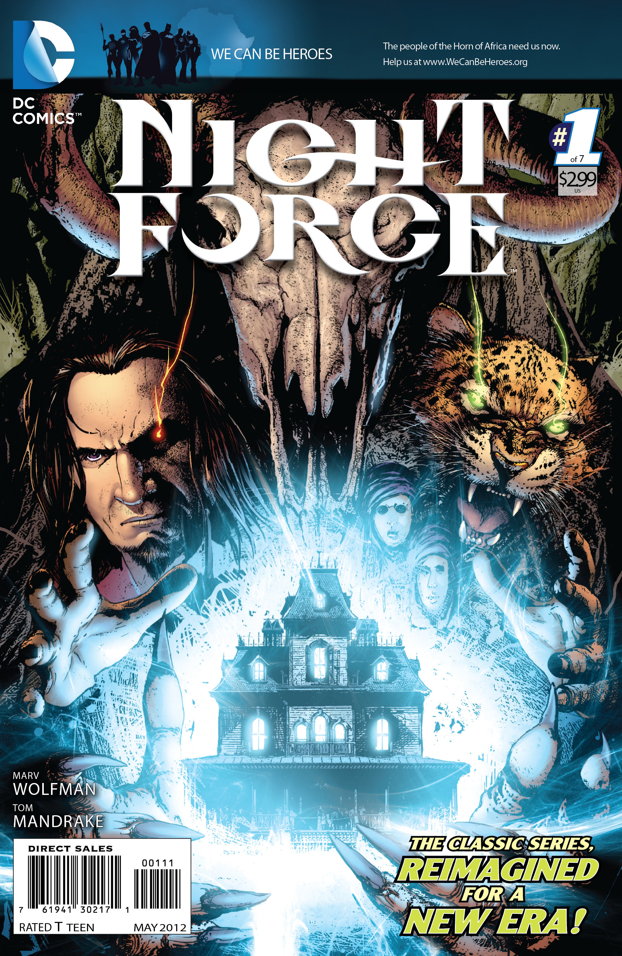 Night Force #1 cover