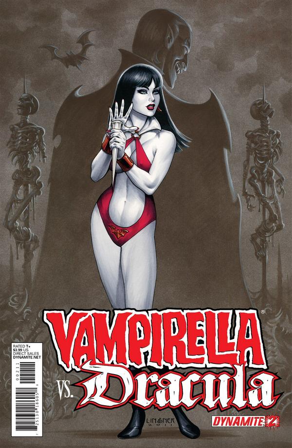 Vampirella vs. Dracula #2 cover