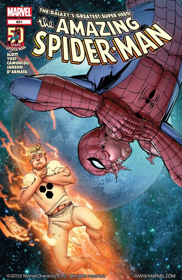 The Amazing Spider-Man #681 cover