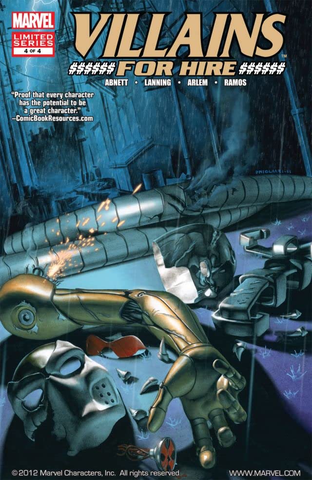 Villains for Hire #4 cover