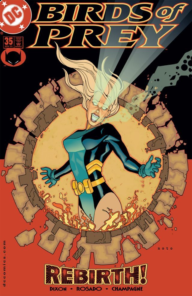 Birds of Prey #35 cover