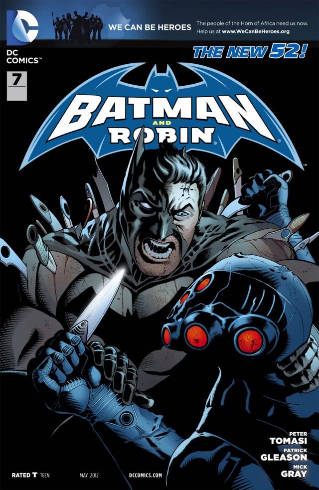 Batman and Robin #7 cover