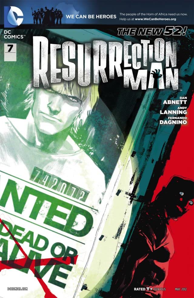 Resurrection Man #7 cover