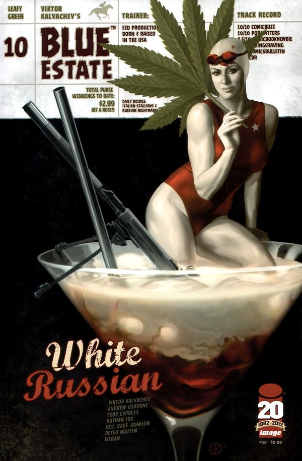 Blue Estate #10 cover