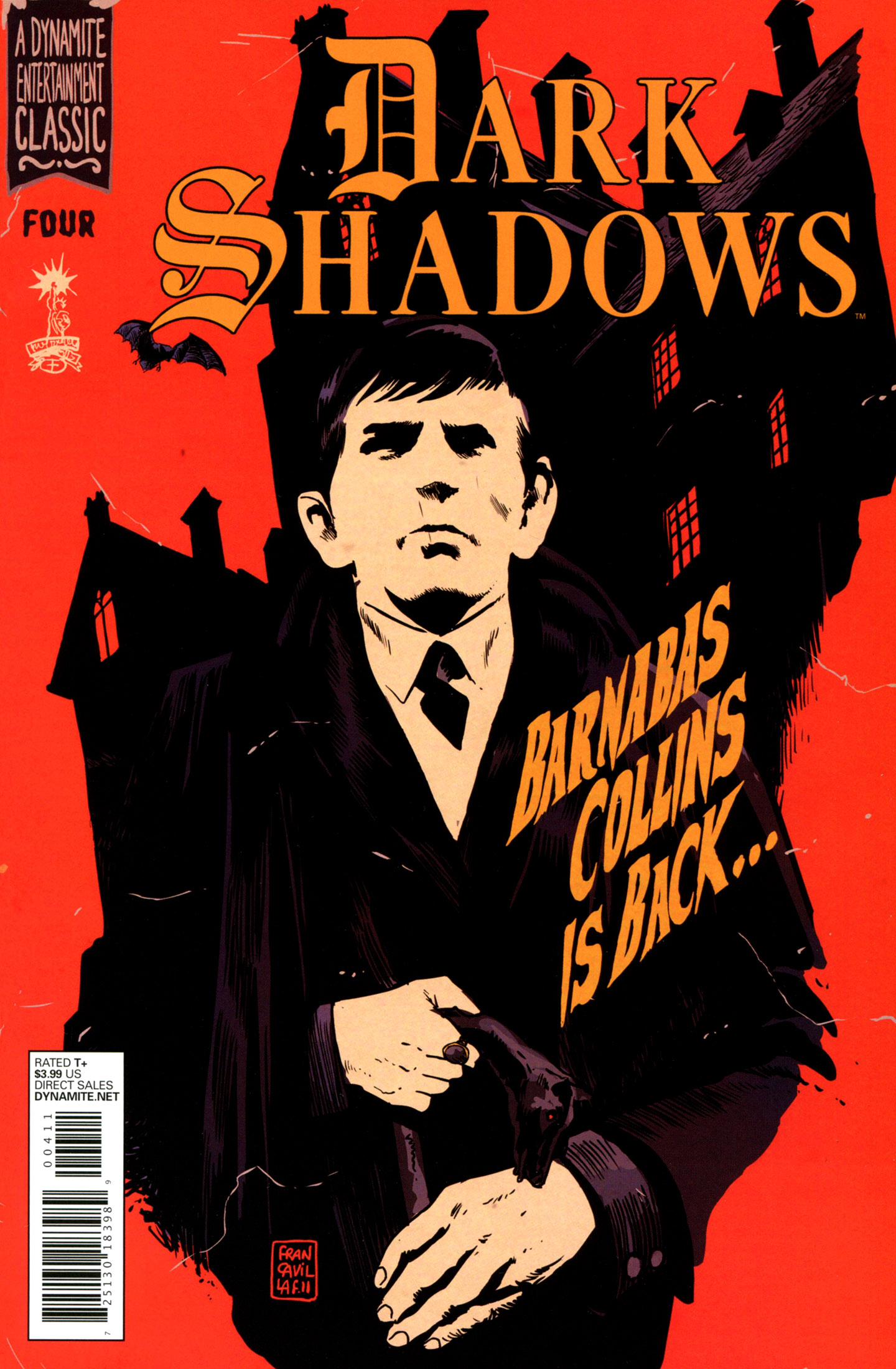Dark Shadows #4 cover