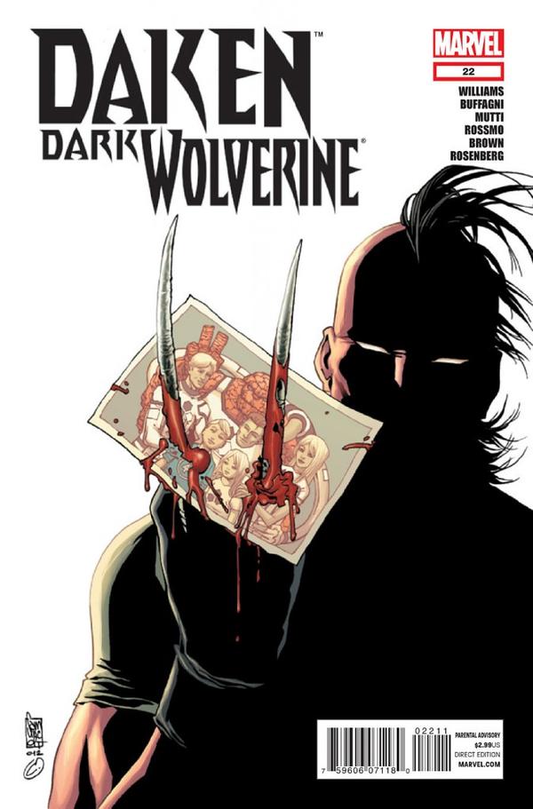 Daken: Dark Wolverine #22 cover