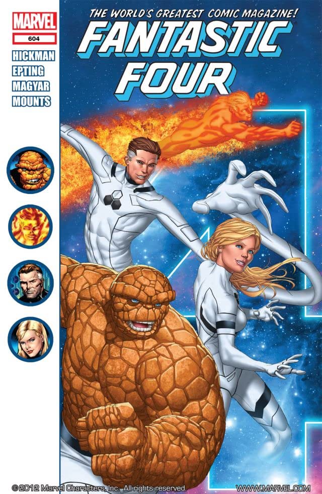 Fantastic Four #604 cover