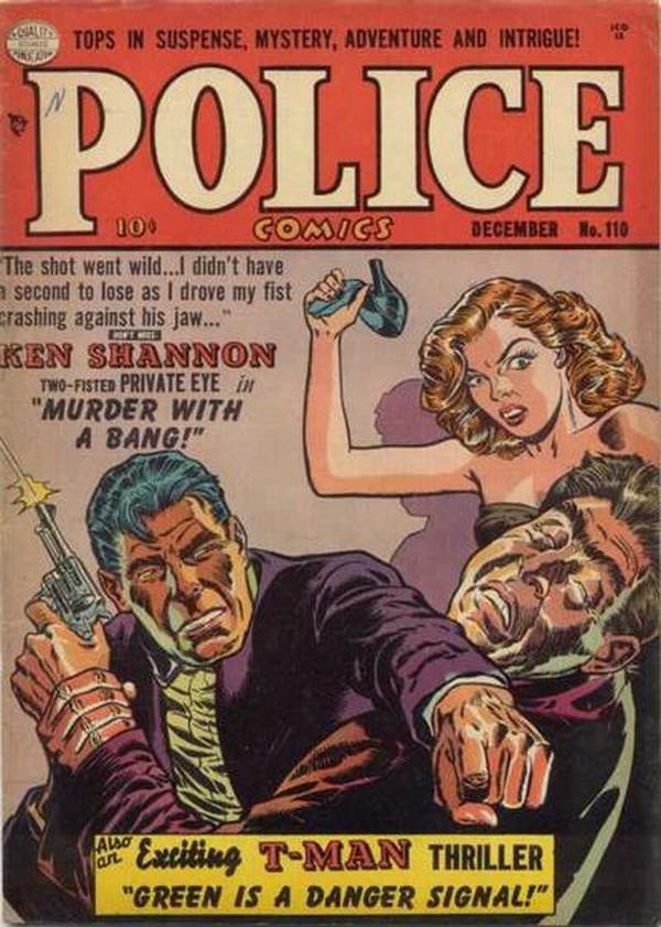 Police Comics #110 cover