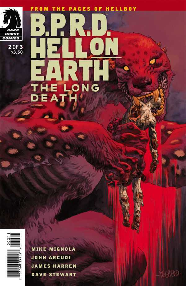 B.P.R.D. Hell on Earth: The Long Death #2 [88] cover