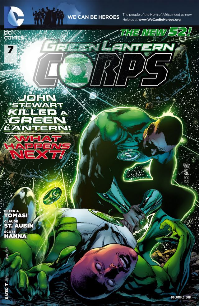 Green Lantern Corps #7 cover
